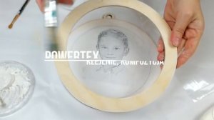 Transfer zdjęcia na drewno - portret, DIY tutorial