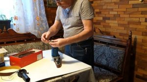 Обзор ленточный электро напильник Dong Cheng китайский клон Makita 9031