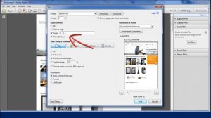 How to separate PDF pages in Adobe Reader