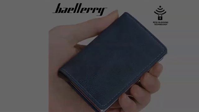 Новинка 2021 держатель для карт с технологией Rfid мужские кошельки сумка для денег Мужской винтаж. смотреть онлайн