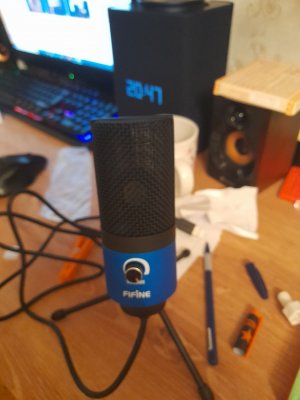 распечатоваем микрафон