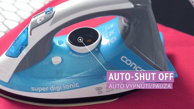 Napařovací žehličky CONCEPT ZN8120 a ZN 8110 s Ionic Ceramic смотреть онлайн