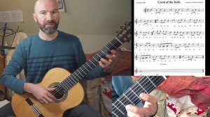 Carol Of The Bells Guitar Tutorial