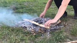 Видеоурок "Виды костров и их назначение"