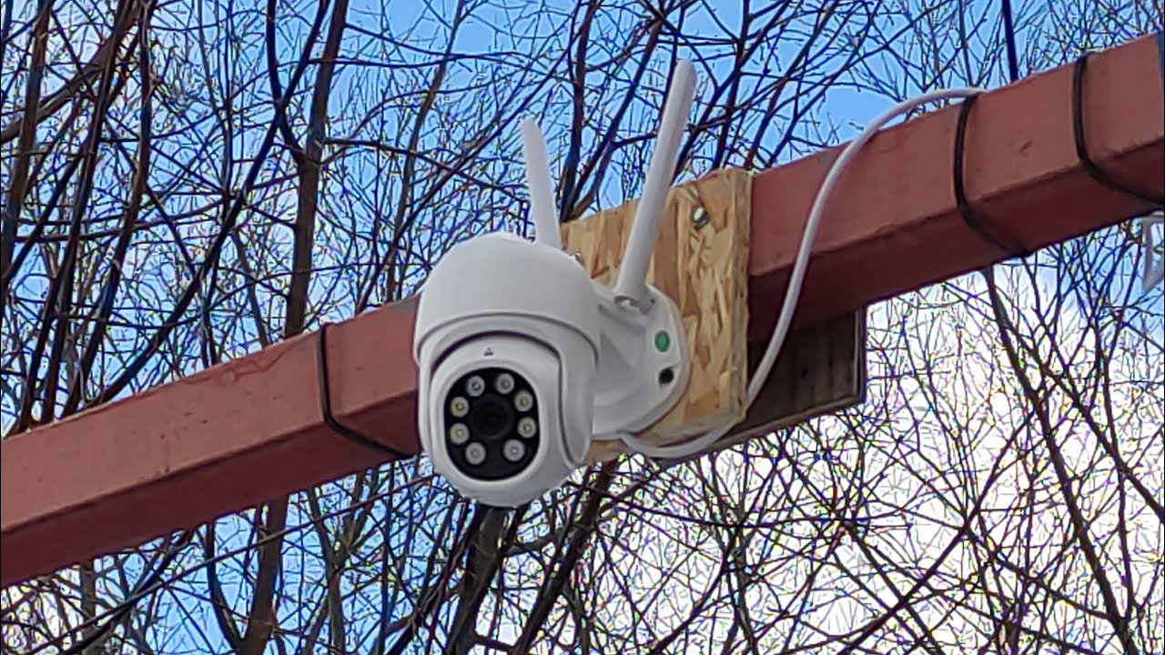 WiFi панорамная камера видеонаблюдения Anbiux A17 WiFi Panoramic Surveillance Camera.mp4