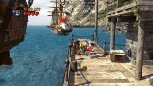 лего пираты карибсгово моря прохождение #2 реквизируем крабль