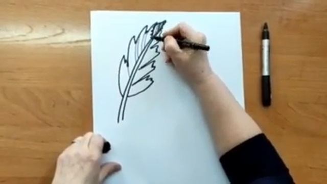 Видео-урок по предмету "Рисунок" для 2 курса - "Дудлинг" 1 часть смотреть онлайн