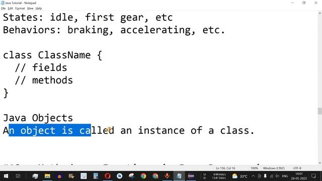 Java Tutorial #17 - Java Class and Objects in Java Programming (OOP)