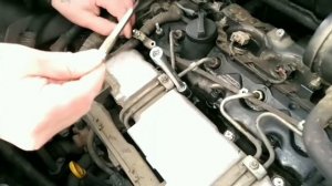 Замена свечей накала. Replacement of glow plugs. TOYOTA COROLLA VERSO своими силами, на улице в -15