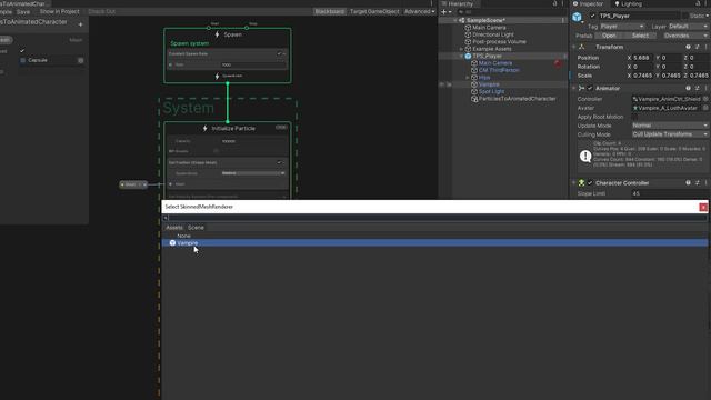 CHARACTER EFFECTS in Unity VFX Graph