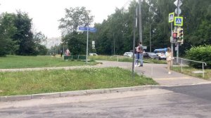 Поездка на автобусе 31 от станции Крюково до Городской больницы и до станции Крюково