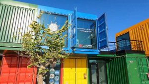 Box Park Qatar | 4K Video | Newest Container park and Doha Marina | بوكس بارك #boxpark