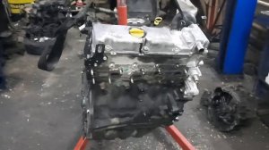 Опель Зафира А, 2,0 тд замена двигателя