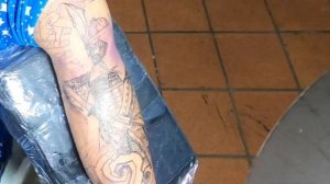 Warrior Tattoo  Time Lapse