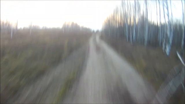 Еду по лесу на полном газу. Тахометр сдох( смотреть онлайн