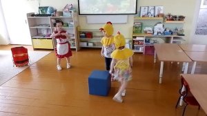 Сказка "Кошкин дом", дети 3-4 года (формирование основ пожарной безопасности)