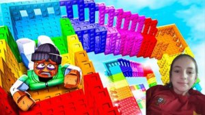 Играю в роблокс!Режим поднимись по 2000 лестницам!