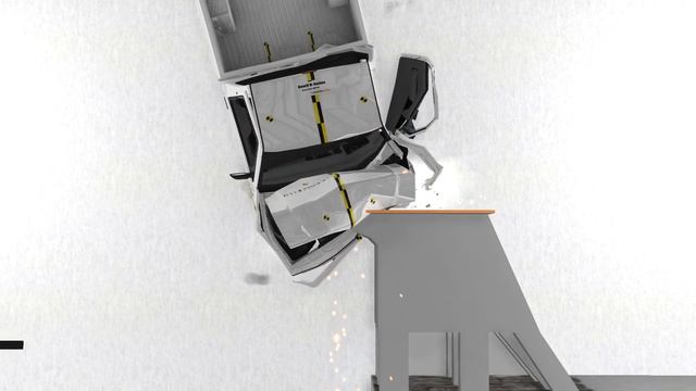 BeamNG Drive IIBS Crash Testing #10 Gavril D Series (IIHS) смотреть онлайн