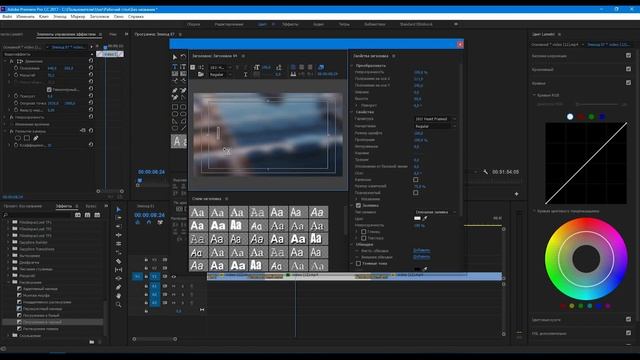 Как РАЗМЫТЬ видео в PremierePro#2022 смотреть онлайн