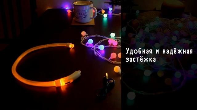 СВЕТЯЩИЙСЯ ОШЕЙНИК ДЛЯ СОБАК | РАСПАКОВКА И ОБЗОР