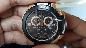 Tissot T-Race Chronograph Watch Time Setting and Chronograph Reset | SolimBD