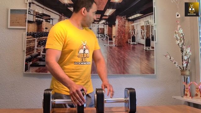 BEST ADJUSTABLE DUMBBELLS IN THE WORLD! IRONMASTER UNPACKING & REVIEW BY THE GOLDENERABOOKWORM смотреть онлайн
