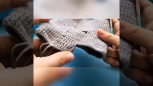 Мастер-класс штанишки крючком для зайки