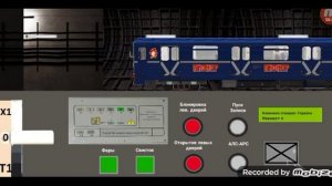 симулятор нижегородского метро 2D поездка по сормово-мещерской линии