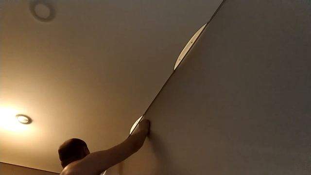 Пример монтажа сатинового потолка смотреть онлайн