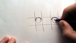 как нарисовать аниме глаза.