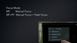 Yi M1 - Manual Focus in 4K Video Recording Mode