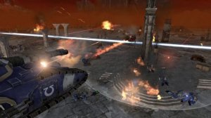 Ultramarines & Relic Tank vs Blood Pact! - Ultimate Mod Warhammer 40K | Men of War: Assault Squad 2