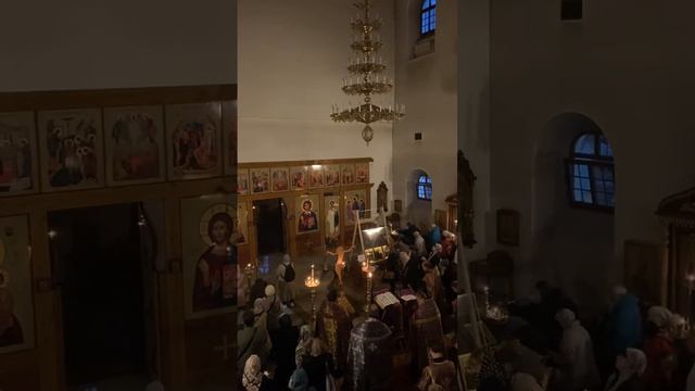 "Днесь Висит на Древе" - 15 Антифон, муз. диак. Сергия ( Трубачёва)! Из Службы Страстям Христовым! смотреть онлайн