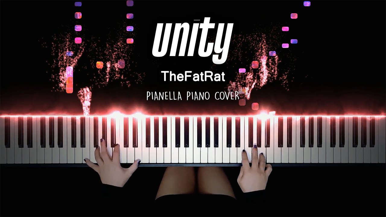 My sweetheart piano is rat filled. Пианино в Юнити. Unity THEFATRAT на пианино. Impossible Remix Unity Ноты. The fat rat Unity на пианино.