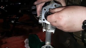 Мопед Альфа ремонт головки притирка клапана часть 3