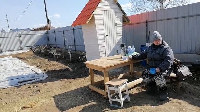 Красим доски. Делаем забор! смотреть онлайн