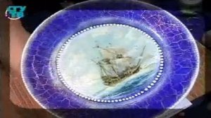 Декупаж часов и тарелки. Используем переводные декупажные карты. Мастер класс