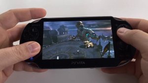 God of War Collection - God of War 2 | PS Vita handheld gameplay