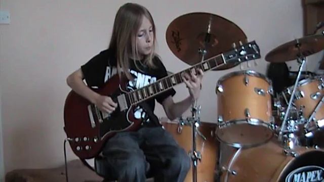 Santana Samba Pa Ti cover by Jem age 10 смотреть онлайн