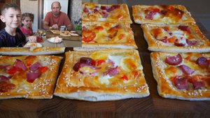 Пицца СЛОЙКИ Быстрые МИНИ ПИЦЦЫ Выпечка из слоеного теста Пицца дома ЛЕГКО!
