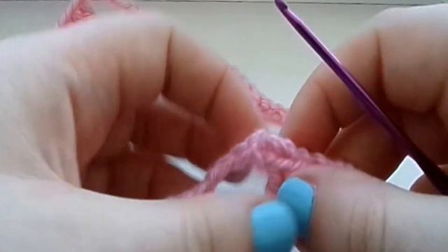 Ажурный шарф- снуд  Вязание крючком