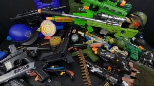 BOX OF GUNS TOYS !! Military and Police Toys Weapons & Equipment Toys |BB GUNS|