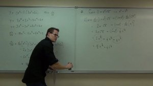 Calculus 1 Lecture 2.3:   The Product and Quotient Rules for Derivatives of Functions