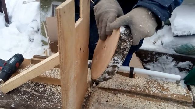 Цепной торцовочник часть 2