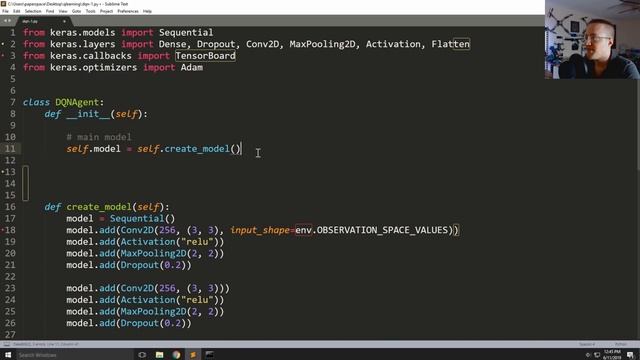 Deep Q Learning w/ DQN - Reinforcement Learning p.5