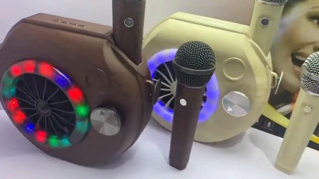 Wireless home theater karaoke charrable speaker with microphone смотреть онлайн