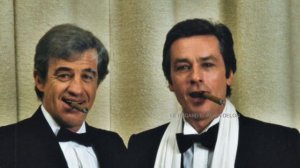 Жан-Поль Бельмондо/ Ален Делон/ Анни Жирардо/ Мик Джаггер аленделон #бельмондо #art007