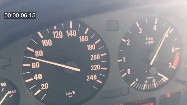 Разгон BMW E39 523i АКПП M52TU25 смотреть онлайн