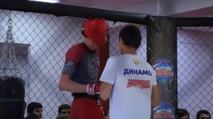 Бой Вадима,возраст 16-17 лет,вес бойцов 57кг #mma#панкратион#muaythai#mmakids