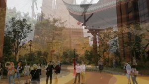 Фэнтези-парк «Вокруг земного шара». Хайнань. Китай. Hainan. China